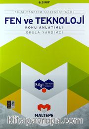 6. Sınıf Fen ve Teknoloji Konu Anlatımlı-Okula Yardımcı / Bilgi Yönetim Sistemine Göre