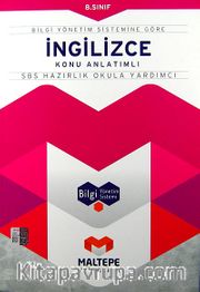 8. Sınıf İngilizce Konu Anlatımlı-SBS Hazırlık Okula Yardımcı / Bilgi Yönetim Sistemine Göre