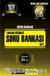 2017 KPSS Eğitim Bilimleri Tamamı Çözümlü Soru Bankası Seti