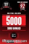 2017 KPSS Genel Yetenek Genel Kültür Efsane 5000 Soru Bankası