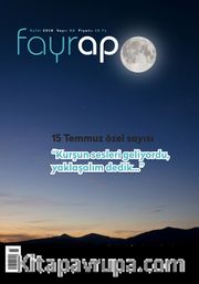 Fayrap Edebiyat Dergisi Eylül 2016 Sayı:88