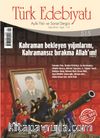 Türk Edebiyatı Aylık Fikir ve Sanat Dergisi Eylül 2016 Sayı 515