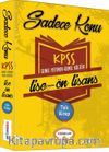 2017 KPSS Genel Yetenek Genel Kültür Lise-Ön Lisans Sadece Konu Tek Kitap