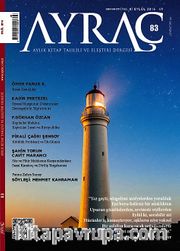 Ayraç Aylık Kitap Tahlili ve Eleştiri Dergisi Sayı:83 Eylül 2016