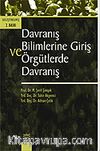 Davranış Bilimine Giriş ve Örgütlerde Davranış