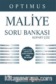 2017 KPSS A Grubu Optimus Maliye Kopart Çöz Soru Bankası 