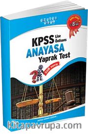 KPSS Lise-Ön Lisans Anayasa Yaprak Test