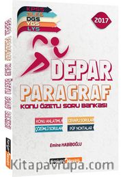 2017 KPSS ALES DGS YGS LYS  Depar Paragraf Konu Özetli Soru Bankası 