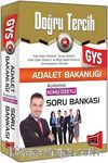 2016 GYS Doğru Tercih Adalet Bakanlığı Açıklamalı Konu Özetli Soru Bankası 