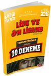 2016 KPSS Lise Ön Lisans Tamamı Çözümlü 10 Deneme 
