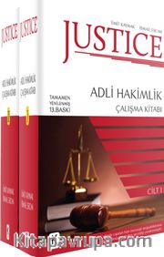 JUSTICE Adli Hakimlik Çalışma Kitabı (2 Cilt)