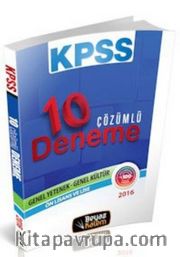 2016 KPSS Genel Yetenek-Genel Kültür Lise Önlisans 10 Çözümlü Deneme