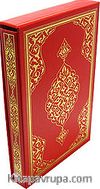 Siyah-Beyaz Kur'an-ı Kerim (Rahle Boy-Yaldızlı-Mahfazalı)