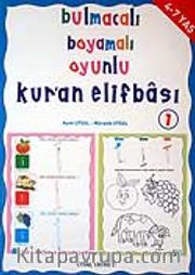 Bulmacalı Boyamalı Oyunlu Kur'an Elifbası 1