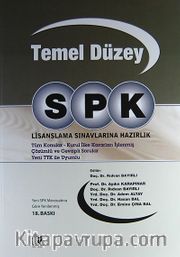 SPK / Temel Düzey Lisanslama Sınavlarına Hazırlık