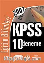 KPSS 2007 / 10 Deneme Testi Eğitim Bilimleri