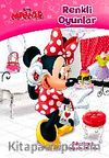 Disney Minnie Renkli Oyunlar / Çıkartmalı Boyama Kitabı