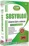 AÖF 4. Sınıf Sosyoloji Güz Dönemi 7. Yarıyıl Öğreten Özet ve Sorular (Kod:AF-147-SO)