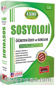 AÖF 4. Sınıf Sosyoloji Güz Dönemi 7. Yarıyıl Öğreten Özet ve Sorular (Kod:AF-147-SO)