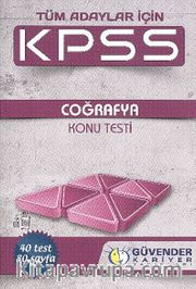 KPSS Coğrafya Konu Testi Tüm Adaylar İçin (40 Test)