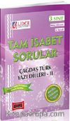 AÖF Çağdaş Türk Yazı Dilleri -II 3. Sınıf Bahar Dönemi (6. Yarıyıl) Tam İsabet Sorular (AF-236-CTY)