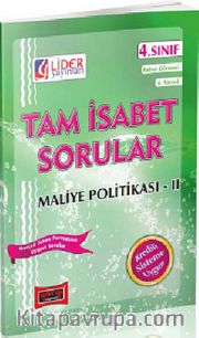 AÖF Maliye Politikası -II 4. Sınıf Bahar Dönemi (8. Yarıyıl) Tam İsabet Sorular (AF-248-MLP)