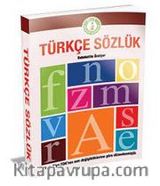 Türkçe Sözlük (Çanta Boy, İki Renk, Karton Kapak)