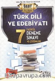 2014 ÖABT Türk Dili ve Edebiyatı 7 Fasikül Deneme Sınavı ve Çözümleri
