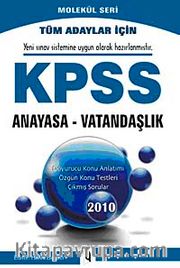 2010 KPSS Anayasa Vatandaşlık Konu Anlatımlı Molekül Seri
