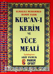 Kur'an-ı Kerim ve Yüce Meali Rahle Boy (Kod:Elmalılı-002)