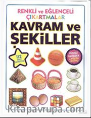 Renkli ve Eğlenceli Çıkartmalar Kavram ve Şekiller