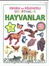 Renkli ve Eğlenceli Çıkartmalar Hayvanlar