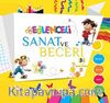 Eğlenceli Sanat ve Beceri Sarı Kitap 3 Yaş