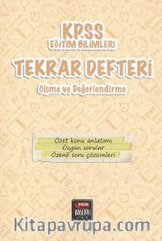 2014 KPSS Eğitim Bilimleri Tekrar Defteri Ölçme ve Değerlendirme
