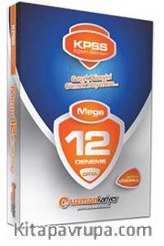 2014 KPSS Eğitim Bilimleri Mega 12 Deneme Çözümlü