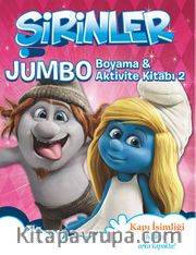 Şirinler - Jumbo Boyama ve Aktivite Kitabı 2