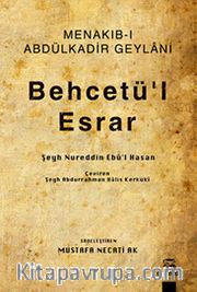 Menakıb-ı Abdülkadir Geylani <br /> Behcetü'l Esrar
