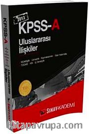 2013 KPSS-A Uluslar Arası İlişkiler (Hızlı Çalışma Kitabı)