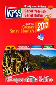2014 KPSS Ortaöğretim-Önlisans Genel Yetenek-Genel Kültür Son 6 Yılın Çıkmış Sınav Soruları (Kod:1560)