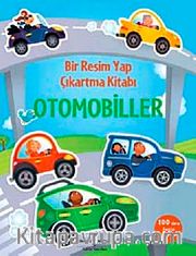 Bir Resim Yap Çıkartma Kitabı - Otomobiller