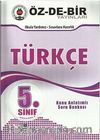 5. Sınıf Türkçe Konu Anlatımlı Soru Bankası