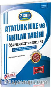AÖF 2. Sınıf Güz Dönemi 3. Yarıyıl  Atatürk İlke ve İnkılap Tarihi -1 Öğreten Özet ve Sorular (Kod:AF-123-ATA