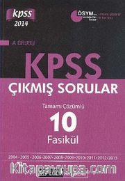 2014 KPSS A Grubu Çıkmış Sorular Tamamı Çözümlü 10 Fasikül