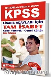2014 KPSS Lisans Adayları İçin Tam İsabet Genel Yetenek-Genel Kültür Konu Anlatımlı