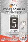 YGS Gerçek 5 Deneme Çıkmış Sorular Deneme Seti