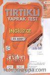 7. Sınıf İngilizce Tırtıklı Yaprak Test  (32 Adet)