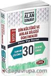 2014 KPSS Din Kültürü ve Ahlak Bilgisi Öğretmenliği Tamamı Çözümlü 30 Deneme Sınavı