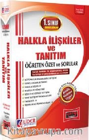 AÖF Halkla İlişkiler Ve Tanıtım 1. Sınıf  Bahar Dönemi (2. Yarıyı) Öğreten Özet ve Sorular (AF-112-HI)