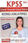 2013 KPSS Genel Yetenek-Genel Kültür Konu Anlatımlı (Lisans Adayları İçin)
