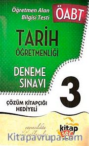 ÖABT Tarih Öğretmenliği 3 Deneme Sınavı